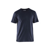 T-Shirt 5er-Pack Dunkel Marineblau S