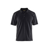 Polo Shirt mit UV Schutz Schwarz 4XL