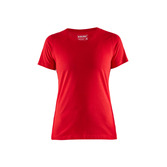 Damen T-Shirt Rot L