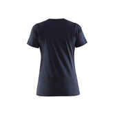 Damen T-Shirt Dunkel Marineblau XXL