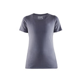 Damen T-Shirt Grau L