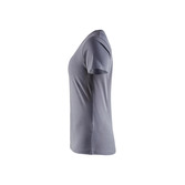 Damen T-Shirt Grau L