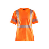 Damen High Vis T-Shirt High Vis Orange L