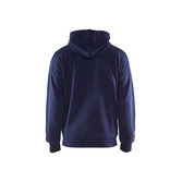 Sweatshirt mit Kapuze und Reißverschluss Marineblau XS