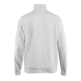Sweatshirt mit Half-Zip Weiß M