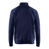 Sweatshirt mit Half-Zip Marineblau S