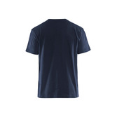 T-Shirt Dunkel Marineblau/Schwarz S