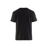 T-Shirt Schwarz/Mittelgrau S
