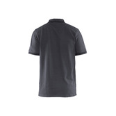 Poloshirt mit trendigen Details Grey/Black XXL