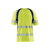 UV T-Shirt High Vis High Vis Gelb/Marineblau 4XL