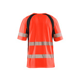 UV T-Shirt High Vis High Vis Rot/Schwarz L