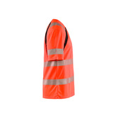 UV T-Shirt High Vis High Vis Rot/Schwarz XL