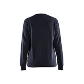 Damen Sweatshirt Dunkel Marineblau/Schwarz S