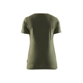 Damen T-Shirt 3D Herbstgrün XXXL