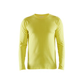 Langarm T-Shirt High Vis Gelb XL