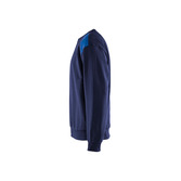 Sweatshirt Marineblau/Kornblau 4XL