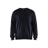 Sweatshirt Round-neck Marineblau 4XL