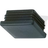 Quadratrohrstopfen - Polyamid - L50 X H16,5 X B50 - schwarz