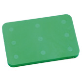 Unterlegplatten Kunststoff 60 x 40 x 5 mm grün (PAK=1000ST)