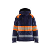 Hi-Vis winter jacket class1 Marinblau/Orange M