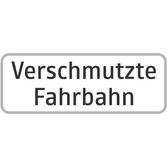 54/5 Verschmutzte Fahrbahn 630 x 230 x 1,5 mm