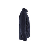 Fleecejacke Dunkel Marineblau/Schwarz L