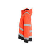 High Vis Funktionsjacke High Vis Rot/Schwarz XL