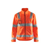 High Vis Softshell Jacke High Vis Orange 4XL