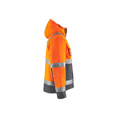 High Vis Winterjacke High Vis Orange/Mittelgrau XS