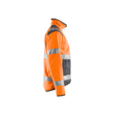 High Vis Softshell Jacke High Vis Orange/Mittelgrau 4XL