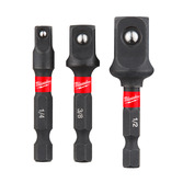 Shockwave Adapter-Set 1/4" 3-tlg