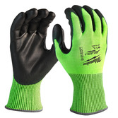 SCHNITTSCHUTZHANDS. 4/D 10/XL HI-VIS