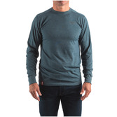 HTLSBLU-L Hybrid-Shirt lang blau