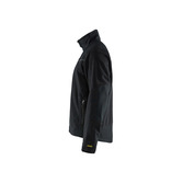 Winddichte Fleecejacke Schwarz XS