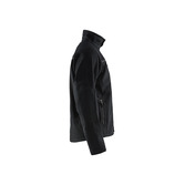 Winddichte Fleecejacke Schwarz XS