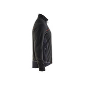 Microfleece Jacke Schwarz XXL