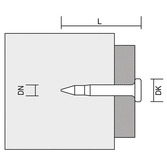 Standard Nägel TKA 2,6x30 mm ohne Gas
