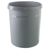 Odpadkový koš KARMA GRIP kónický, 18 litrů, tmavě šedý