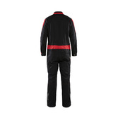 Industrie Overall Stretch Schwarz/Rot C58
