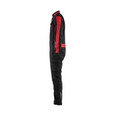 Industrie Overall Stretch Schwarz/Rot C56