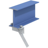 Lindapter® Klemme Typ A - kurz - Temperguss - verzinkt blau - A10S