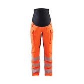 Hv trouser for pregnant Orange/Schwarz XL