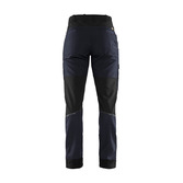 Damen Servicehose mit Stretch Dunkel Marineblau/Schwarz C38