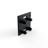 Endkappe Profil 4/35 - Kunststoff - schwarz