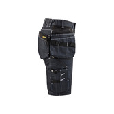 Damen Handwerker Shorts X1900 Stretch Marineblau/Schwarz C40