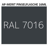 AP-MERIT PINSELFLASCHE 16ML RAL 7016