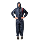 LACKIEROVERALL POLYESTER BLAU GR.M