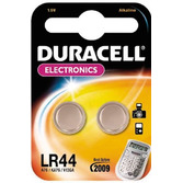 Batterien Duracell LR44 1,5V (PAK=2STK)