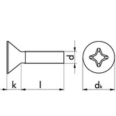 Linsenschraube DIN 7985 - 4.8 - blank - M4 X 10 - PH