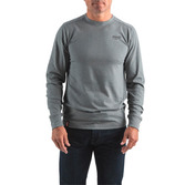 HTLSGR-XL Hybrid-Shirt lang grau